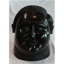 Bronze Head labeled Botero. 3 of 6 with foundry seal, signed Botero. 14"W x 16"H x 16" D. Siezed by
