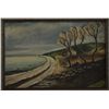 Image 1 : Original oil on canvas signed E. Munch 1915. 32"x25"   No authentication. Siezed by the FBI from by