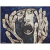 Image 1 : Original oil on canvas signed Guayasamin. 32"x24".Siezed by the FBI from by Germany's "Bernie Madoff