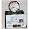 Image 1 : Jose Conseco signed baseball with cert and picture.