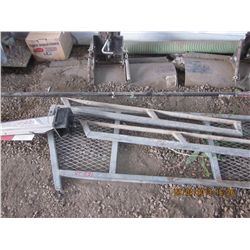 Herdach rack/mud flap holder