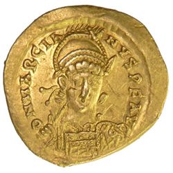 ROMAN EMPIRE: Marcian, 450-457 AD, AV solidus (4.29g), Constantinople