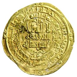 SAMANID: Nasr II, 914-943, AV dinar (3.66g), al-Muhammadiya, AH318