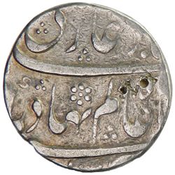 MUGHAL: Shah Alam Bahadur, 1707-1712, AR rupee (11.22g), Arkat, year 4
