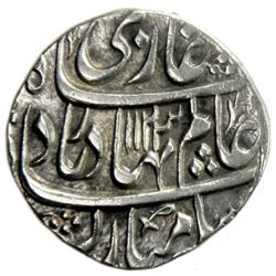 MUGHAL: Shah Alam Bahadur, 1707-1712, AR rupee (11.96g), Kabul, AH1123 year 5