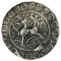 TRIPURA: Ratna Manikya II, 1685-1693 & 1695-1712, AR tanka (10.55g), SE1607