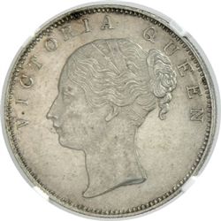 BRITISH INDIA: Victoria, Queen, 1837-1876, AR rupee, 1840