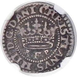 DENMARK: Christian IV, 1588-1648, AR 4 skilling, Copenhagen, 1620