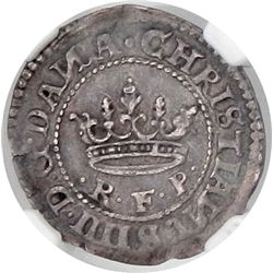 DENMARK: Christian IV, 1588-1648, AR 8 skilling, Copenhagen, 1620 (r)