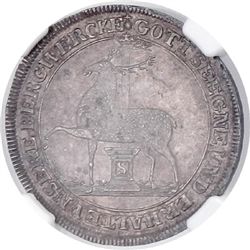 STOLBERG-STOLBERG: Karl Ludwig, 1761-1815, AR 1/3 thaler, 1790 EFR