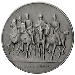 GERMANY: Wilhelm II, 1888-1918, AR medal, 1916, Quadruple Alliance medal