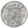 Image 1 : HOLLAND: AR 2 stuiver, 1719, KM-48, lustrous surfaces, choice Brilliant Unc.
