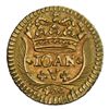 Image 1 : PORTUGAL: Joao V, 1706-1750, AV 400 reis (1.01g), 1746