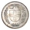 Image 2 : SWITZERLAND: AR 5 francs, 1923