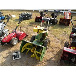John Deere 826 blower