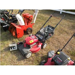 Troybilt 21" self-propelled electric start