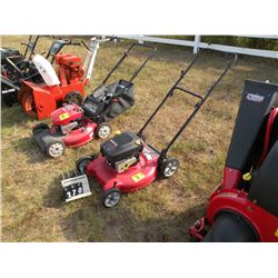 Yard Machine push mower -running condition unknown