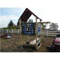 Wooden play set