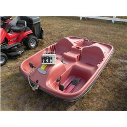 Pelican paddle boat unable to verify