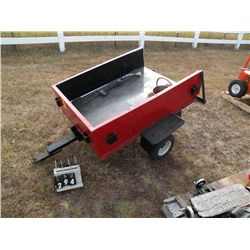 Heavy duty yard trailer