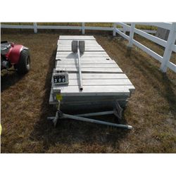 2 Dock sections -24 ft overall length