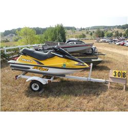 2000 Kawasaki ZXI 1100 w/trailer KAW31941D000
