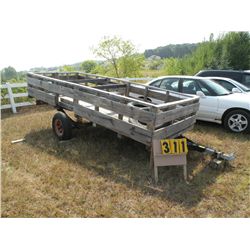 2007 71" x 14  2" ball Homemade trailer