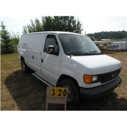 2005 Ford E150 van- new transmission 1FTRE14W75HA89765