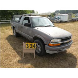 2001 Chev S-10  Prior Salvage 1GCDT19W91K112260