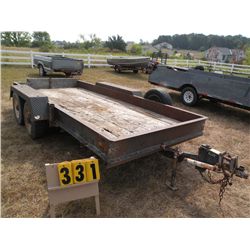 1976 Homemade 6x14 trailer DPSMN864838