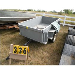 1984 Homemade 4x8 trailer  w/ permanent registration
