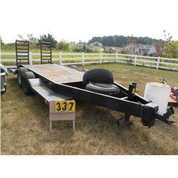 2007 Homemade trailer w/ramps AR1600T04524