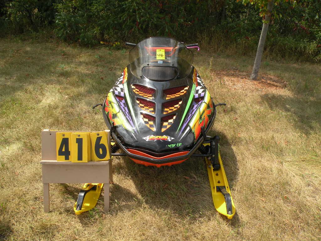 1997 ARCTIC CAT ZRT 600 PARTS visual data 8