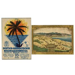 German 1921 Coupon 75 Pfennig