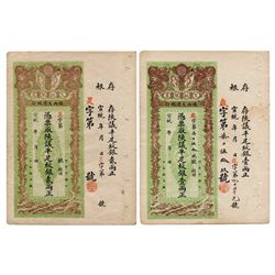 CHINA Ta-Ching Shensi Government Bank 1,2 Tael(2)