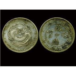 CHINA-SZECHUAN ND(1901-08) One Dollar Silver