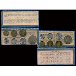 CHINA 1980 Great Wall 7-Coin Proof Set (Blue)