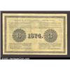 Image 2 : 3 rubles 1874, Pick-A42, R-481.  Very Fine.