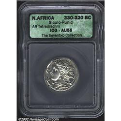 Siculo-Punic Coinage. Circa 330-320 B.C.