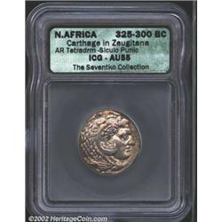 Siculo-Punic Coinage, "The Mint of the Camp." Circa 305-295 B.C.