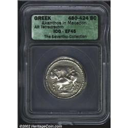 Macedon, Akanthos. Circa 470-450 B.C.
