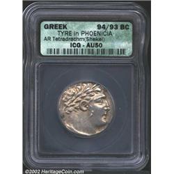 Phoenicia, Tyre.  95-94 B.C.