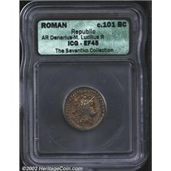 M. Lucilius Rufus, moneyer. 101 B.C.