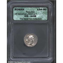 L. Roscius Fabatus, moneyer. 64 B.C.
