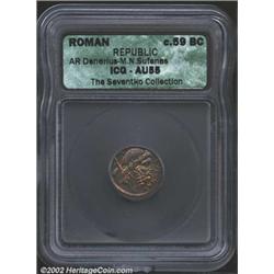 M. Nonius Sufenas, moneyer. 59 B.C.