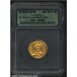Constans II, A.D. 641-668.