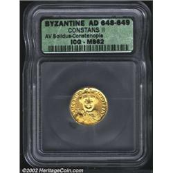 Constans II, A.D. 641-668.