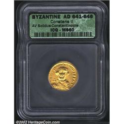 Constans II, A.D. 641-668.