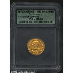 Constans II, A.D. 641-668.