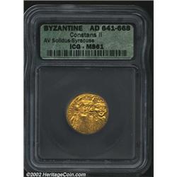 Constans II, A.D. 641-668.